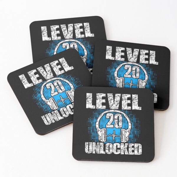 Item preview, Level 20 Unlocked Gamer Birthday Crown designed and sold by DarylPope.