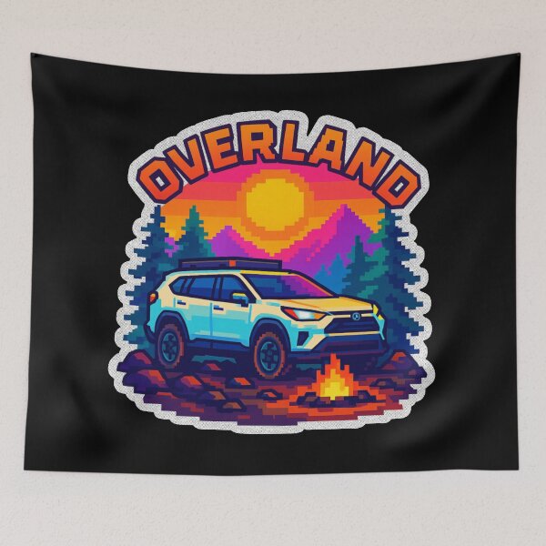 Item preview, Toyota rav4 overland 8-bit designed and sold by VANLIFE..