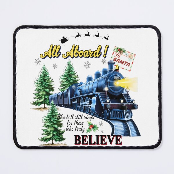 Item preview, All Aboard Christmas Train – Believe Holiday Steam Engine Design designed and sold by scanusha1979.