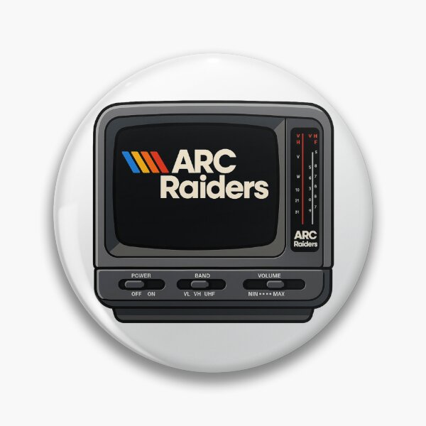 Item preview, Arc Raiders old-school TV designed and sold by FreshArtFusion.