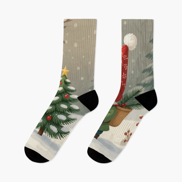 Artikelvorschau, Ein skurriler, festlicher Gnom trägt einen Weihnachtsbaum entworfen und verkauft von xArchGoDx.