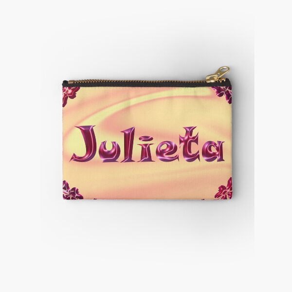 Item preview, Julieta Name Design – Satin Pink Glossy Font, Cute Shiny Lettering :) designed and sold by Myriel-Myriel.