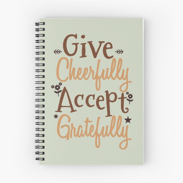 Item preview, Give cheerfully Accept gratefully be thankful designed and sold by Innet.