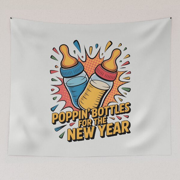 Item preview, Poppin' Bottles for the New Year designed and sold by AniArtPL.