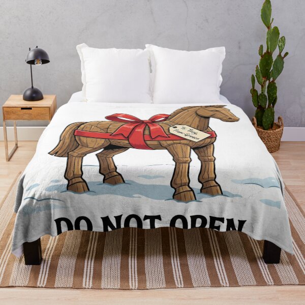 Item preview, Trojan Horse Secret Santa - Funny Greek Mythology Christmas designed and sold by MythoWorldddd.