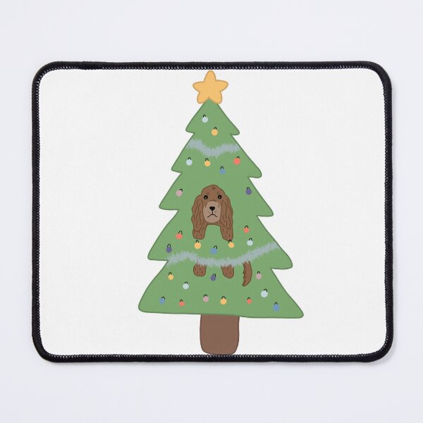 Item preview, Spaniel in Christmas tree - Christmas Jumper, springer spaniel, Cocker spaniel designed and sold by aziza-doodles.
