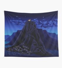 Melee Island town overview Wall Tapestry