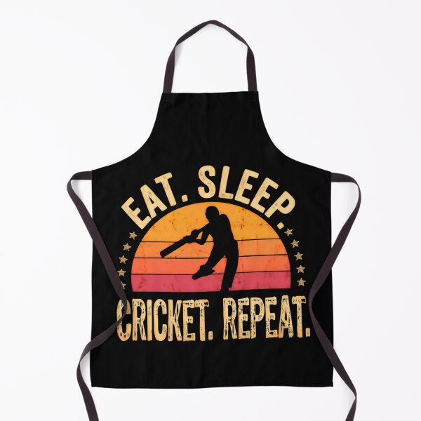 Item preview, Eat Sleep Cricket Repeat Vintage Game Vibes designed and sold by SkeletonsDanger.