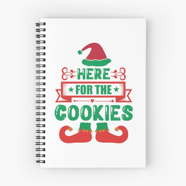 Item preview, Here For The Cookies - Funny Holiday Party Food Slogan designed and sold by FuzionRaptor.