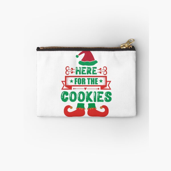 Item preview, Here For The Cookies - Funny Holiday Party Food Slogan designed and sold by FuzionRaptor.