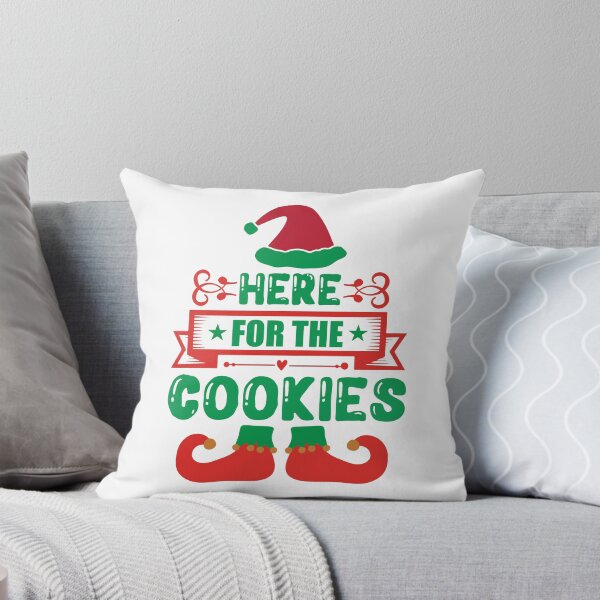 Item preview, Here For The Cookies - Funny Holiday Party Food Slogan designed and sold by FuzionRaptor.