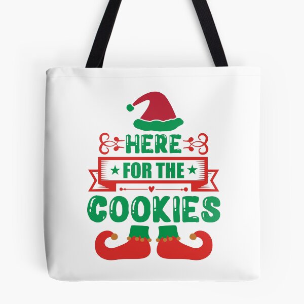 Item preview, Here For The Cookies - Funny Holiday Party Food Slogan designed and sold by FuzionRaptor.