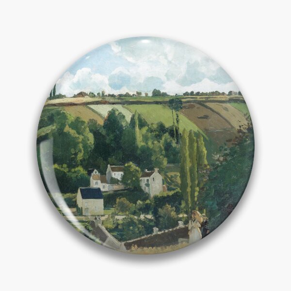 Item preview, Jalais Hill, Pontoise (1867) by Camille Pissarro. designed and sold by AngyDesigns49.