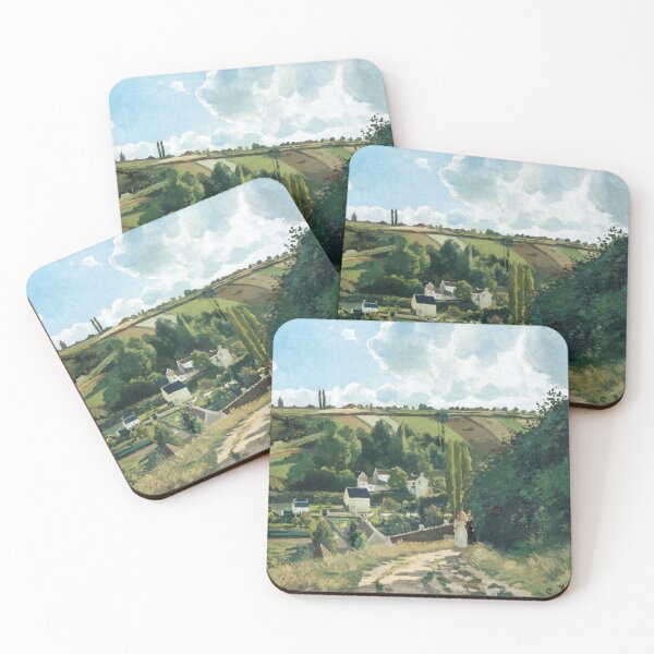 Item preview, Jalais Hill, Pontoise (1867) by Camille Pissarro. designed and sold by AngyDesigns49.