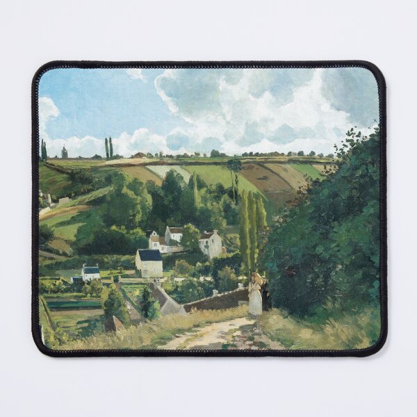 Item preview, Jalais Hill, Pontoise (1867) by Camille Pissarro. designed and sold by AngyDesigns49.