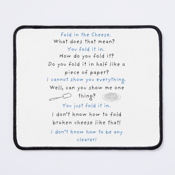 Item preview, fold in the cheese designed and sold by FunEyeDesign.