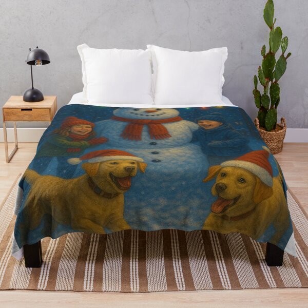 Item preview, Merry Christmas 2025: Cute, Cozy, Dogs, Christmas Lights designed and sold by Fantasy Masterpiece.