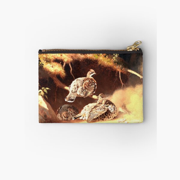Item preview, Hazel grouse wallowing in sand, 1877, by Ferdinand von Wright designed and sold by AngyDesigns49.