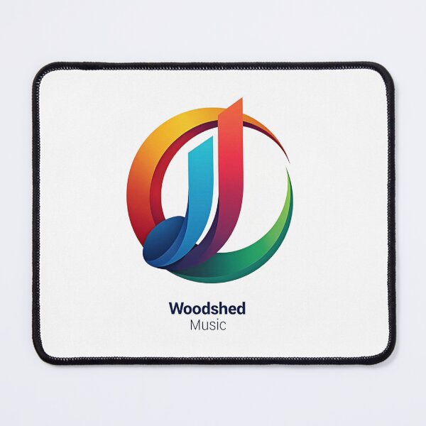 Item preview, Really cool Woodshed Music Logo designed and sold by woodshedprints.