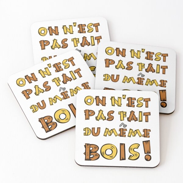 Item preview, WE ARE NOT MADE OF THE SAME WOOD! designed and sold by francoisville.