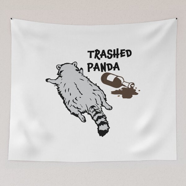 Item preview, Trashed Panda designed and sold by Katrabbit Graphics.