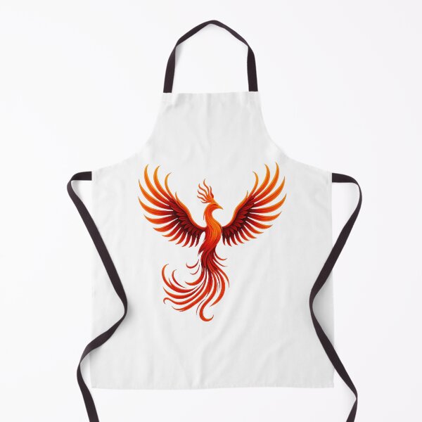 Item preview, Fiery Phoenix – Glowing Mythical Bird Artwork designed and sold by Anacond.