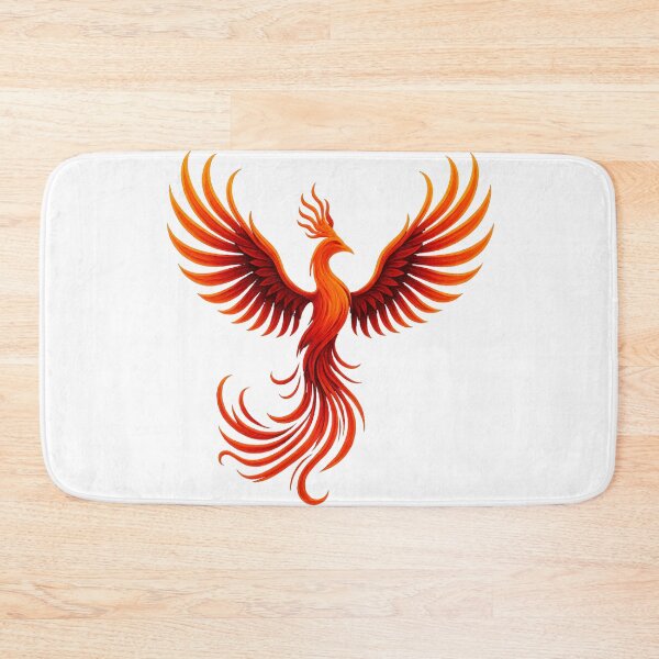 Item preview, Fiery Phoenix – Glowing Mythical Bird Artwork designed and sold by Anacond.