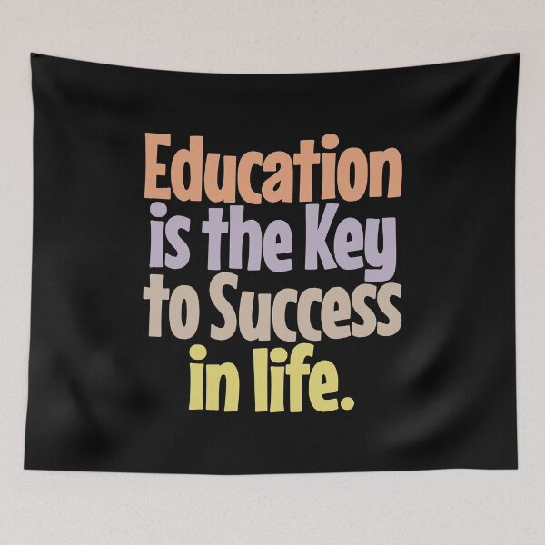 Item preview, Teaching quotes Education is the key to success in life designed and sold by Think4Prints.