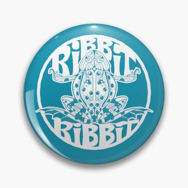 Item preview, Psychedelic “Ribbit Ribbit” Frog Design designed and sold by SleeplessLady.