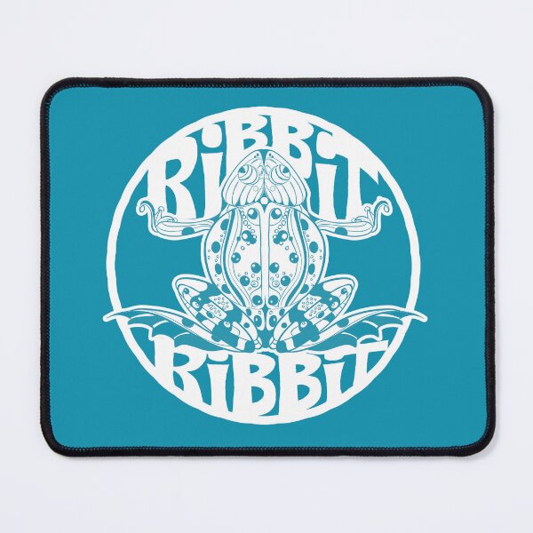 Item preview, Psychedelic “Ribbit Ribbit” Frog Design designed and sold by SleeplessLady.