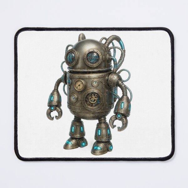 Item preview, Retro Gearbot designed and sold by Otoya Art Studio.