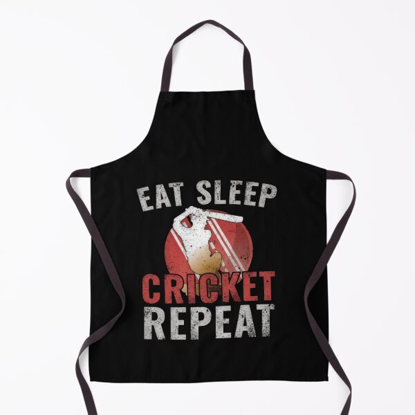 Item preview, Eat Sleep Cricket Repeat Vintage Boundary Fever designed and sold by SkeletonsDanger.