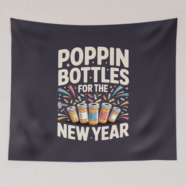 Item preview, Poppin' Bottles for the New Year designed and sold by AniArtPL.
