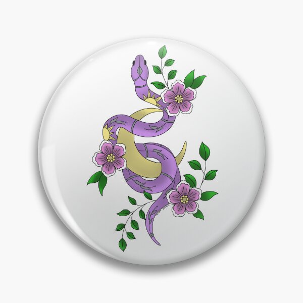 Item preview, Snake and Moon  designed and sold by darthz0815.