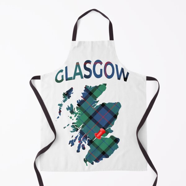 Item preview, Glasgow Map Tartan Pin Design | Scottish City Pride Souvenir designed and sold by Loom on the Loch.