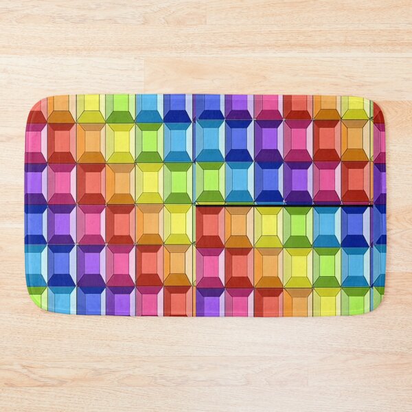 Item preview, Rainbow tiles designed and sold by Simmikreative.