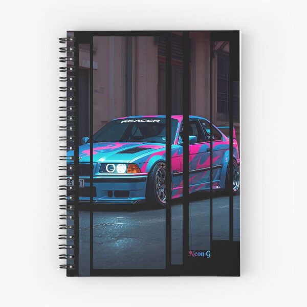 Item preview, B.W36 Power of the 3 series coupe with wide body kit, street racing vibe, high contrast neon colors 14 designed and sold by Neon G.