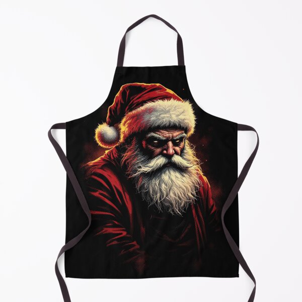Item preview, Red Hot Raster Santa, designed for black fabrics designed and sold by SteadyRolling.