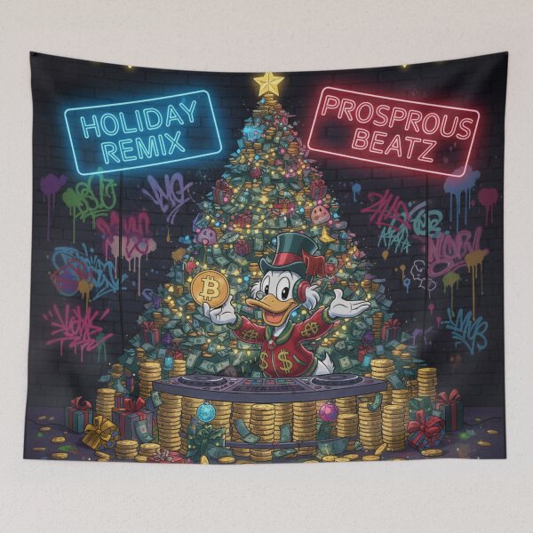 Item preview, Scrooge McDuck Holiday Remix Prosperous Beatz DJ designed and sold by GEK-NERD.