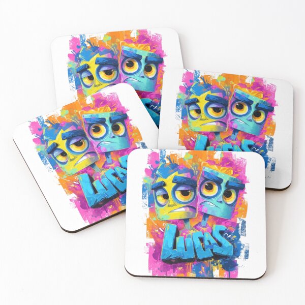 Item preview, Lucas Name Graffiti Art - Gemini Zodiac designed and sold by AlexLineArt.