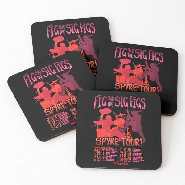 Item preview, fig and the sig figs spyre tour poster with dates designed and sold by kxdarhk.