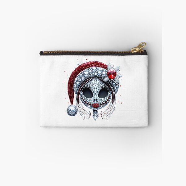 Item preview, Jeweled Skeleton Head Santa Hat Bling Rhinestone Glam Christmas designed and sold by Krasnovaovaova.