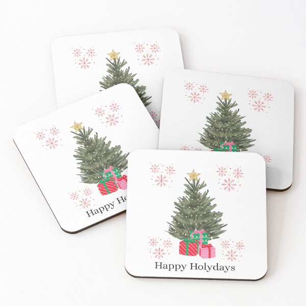Item preview, Happy Holydays Christmas Tree designed and sold by Designharmony.