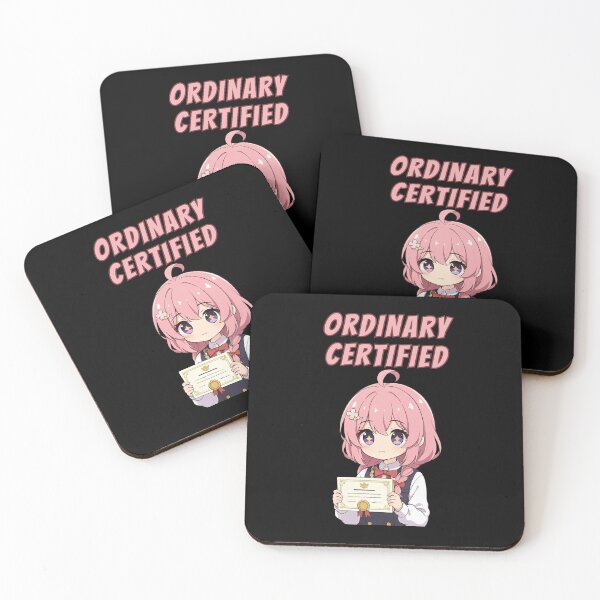 Item preview, Ordinary Certified Chibi Waifu Pink Neon T-Shirt 2025 designed and sold by AnimalMemeHub.