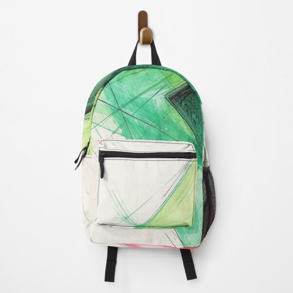 Item preview, Vibrant Green and Pink Geometric designed and sold by Harmonic_Layers.
