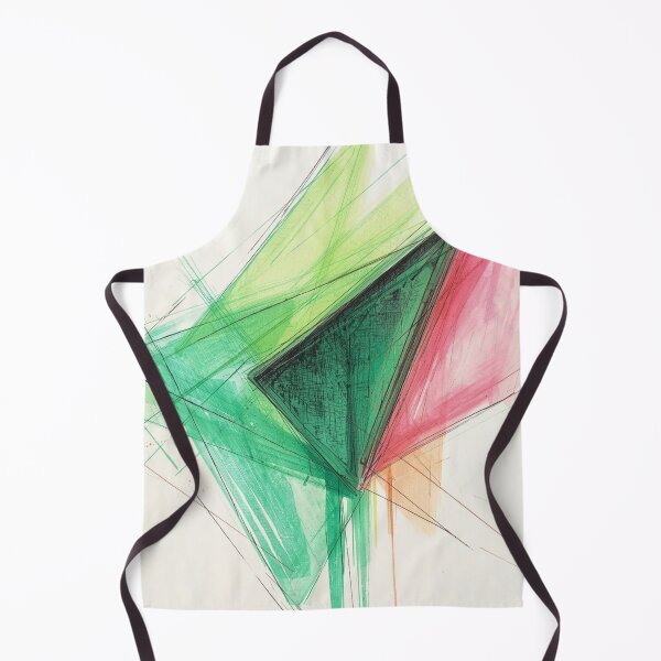 Item preview, Vibrant Green and Pink Geometric designed and sold by Harmonic_Layers.