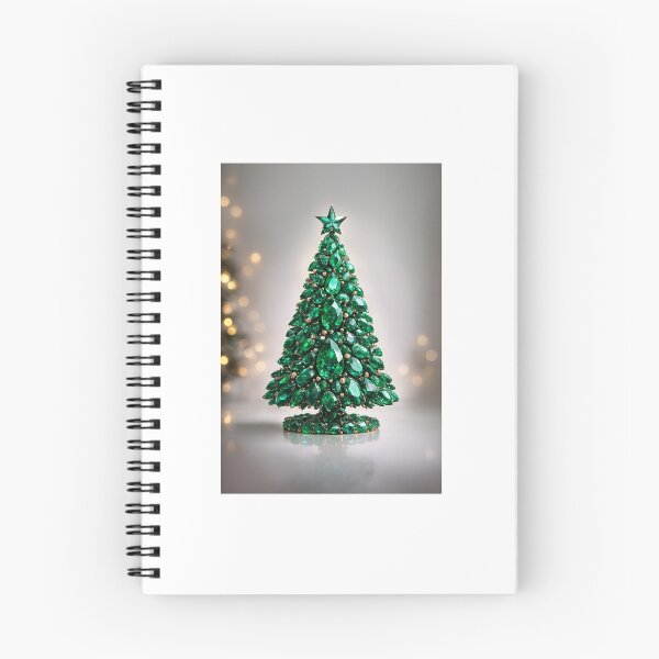 Item preview, Christmas tree with Emerald crystals stone designed and sold by ZenMeUp.