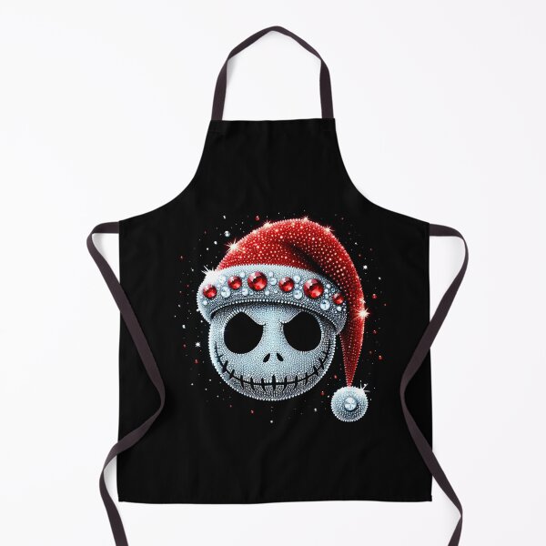 Item preview, Sparkling Skeleton Head Santa Hat Bling Rhinestone Glam Christmas designed and sold by Krasnovaovaova.