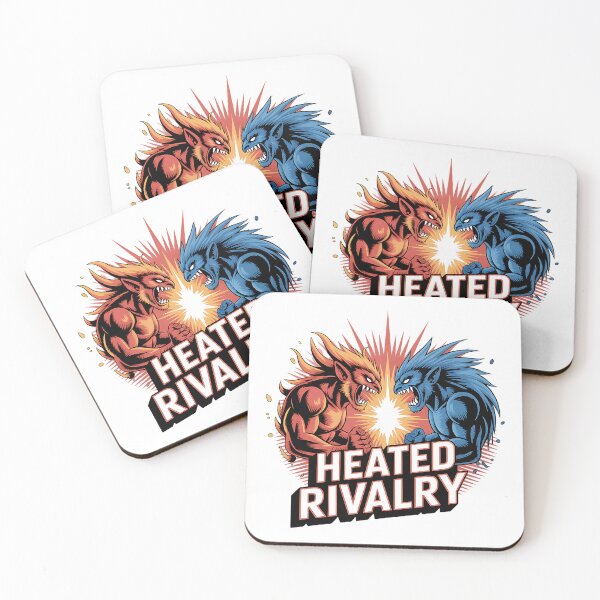 Item preview, Heated Rivalry – Intense Competitive Energy Retro Sports-Inspired Design designed and sold by Zvex_01.