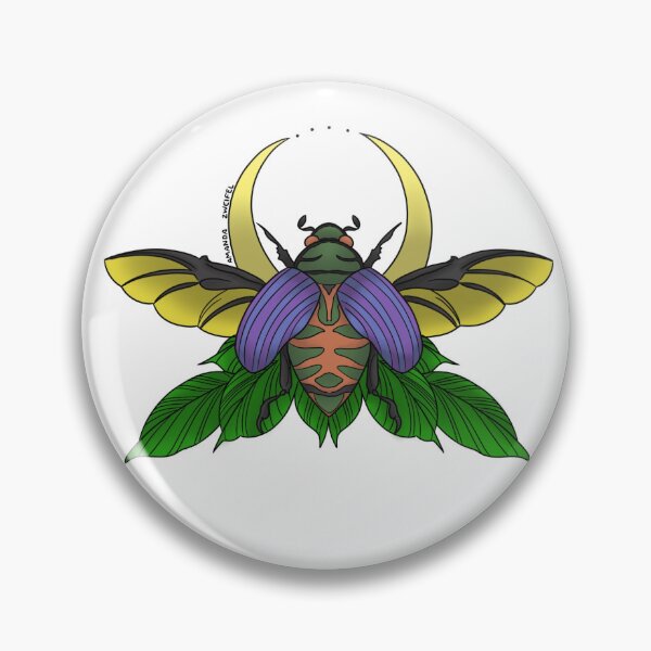 Item preview, Beetle and Moon  designed and sold by darthz0815.
